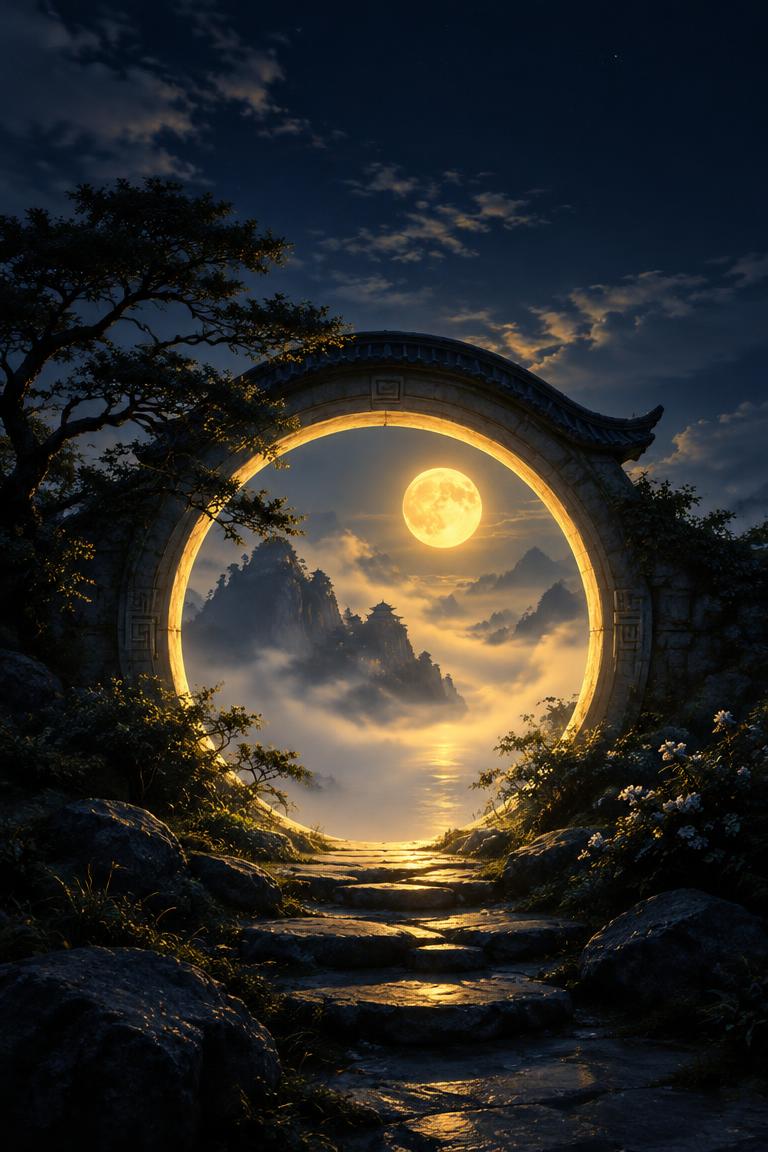 Beyond the Moon Gate cover
